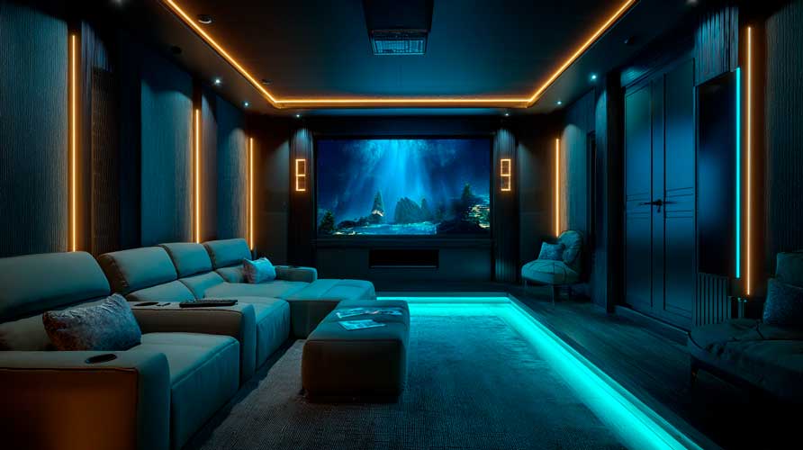 Automação Home Theater Cinema