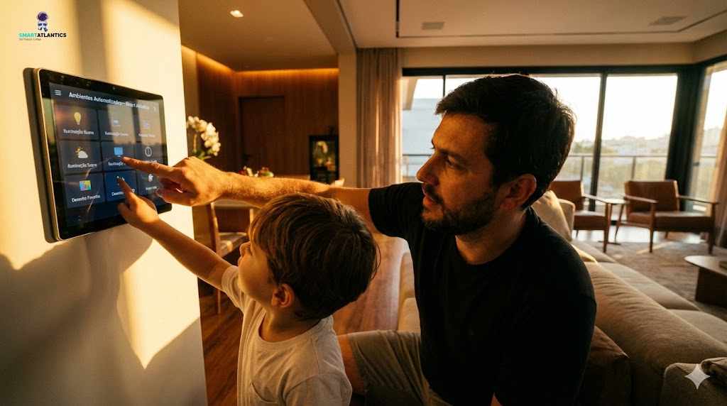 Automação residencial para toda a família