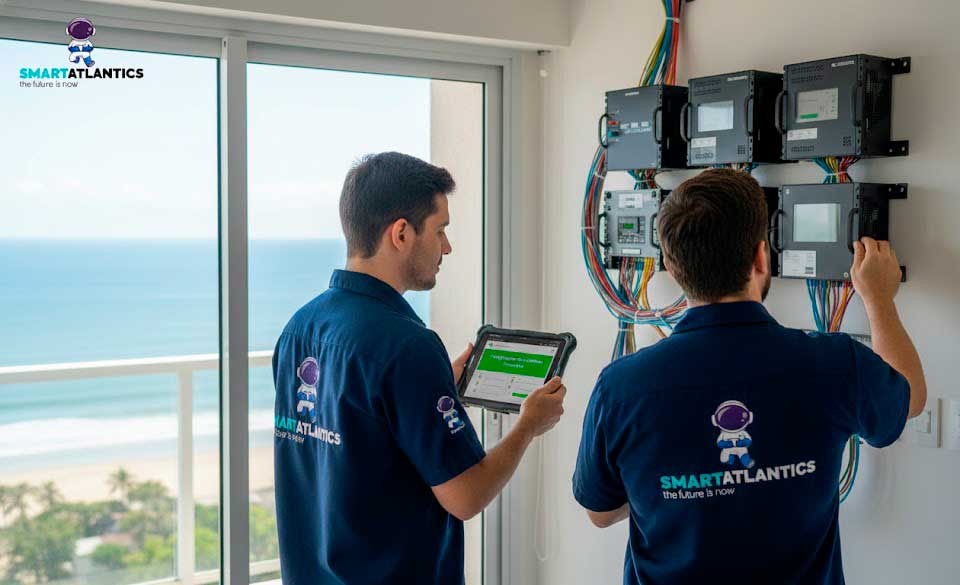 Manutenção de automação residencial