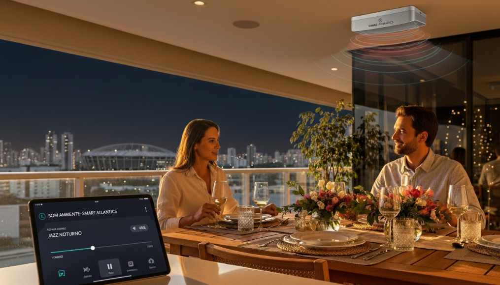 Automação de som ambiente em Pinheiros SP