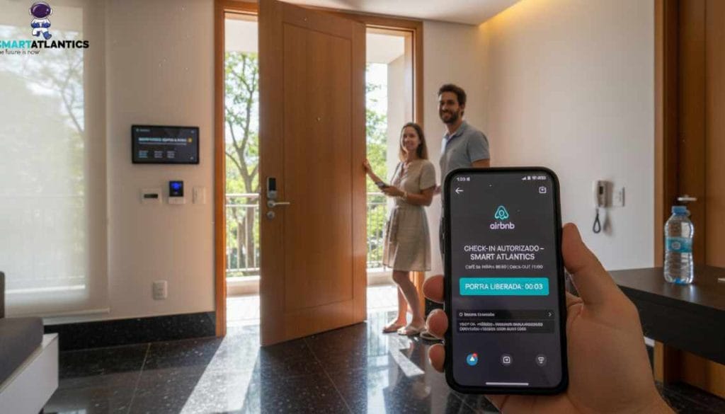 Automação residencial para imóveis AIRBNB